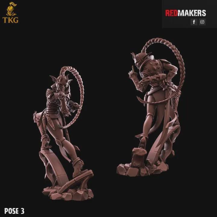 The Silent Masque Kill Squad by Red Makers | 3D printed Tabletop Miniatures