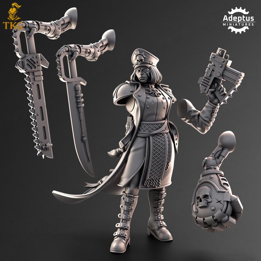 Disciplinator by Adeptus Miniatures | 3D printed Tabletop Miniatures