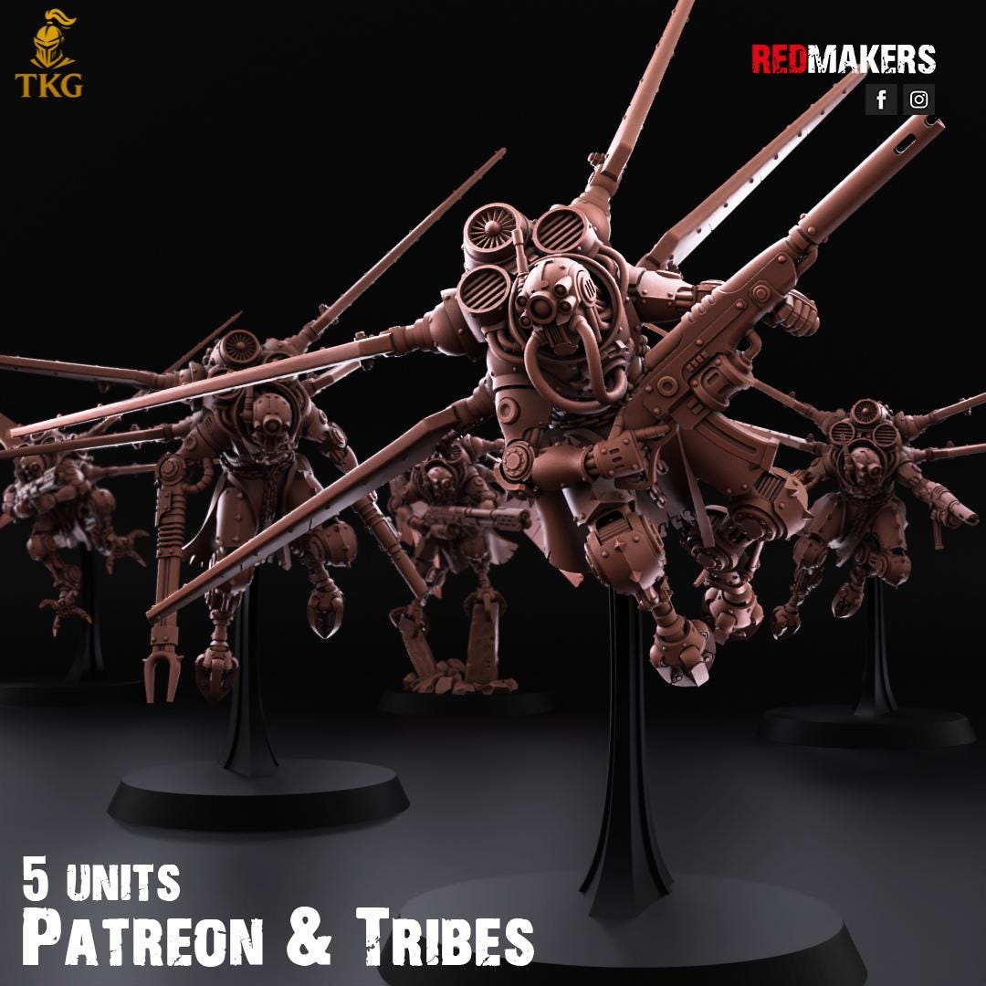 Omniforge Skyterax by RedMakers | 3D Printed Tabletop Miniatures