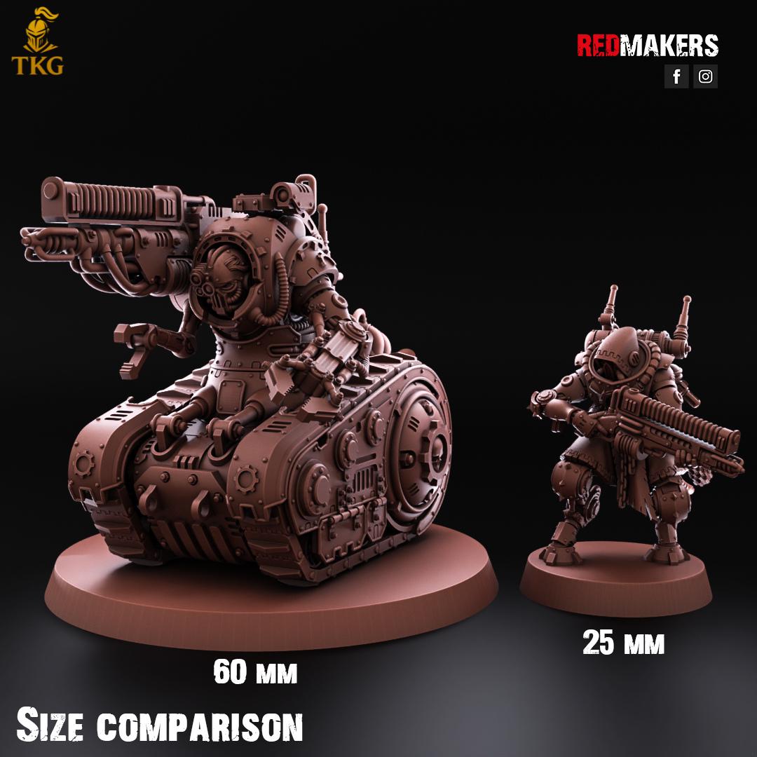 Omniforge Mech-Breachers by RedMakers | 3D Printed Tabletop Miniatures