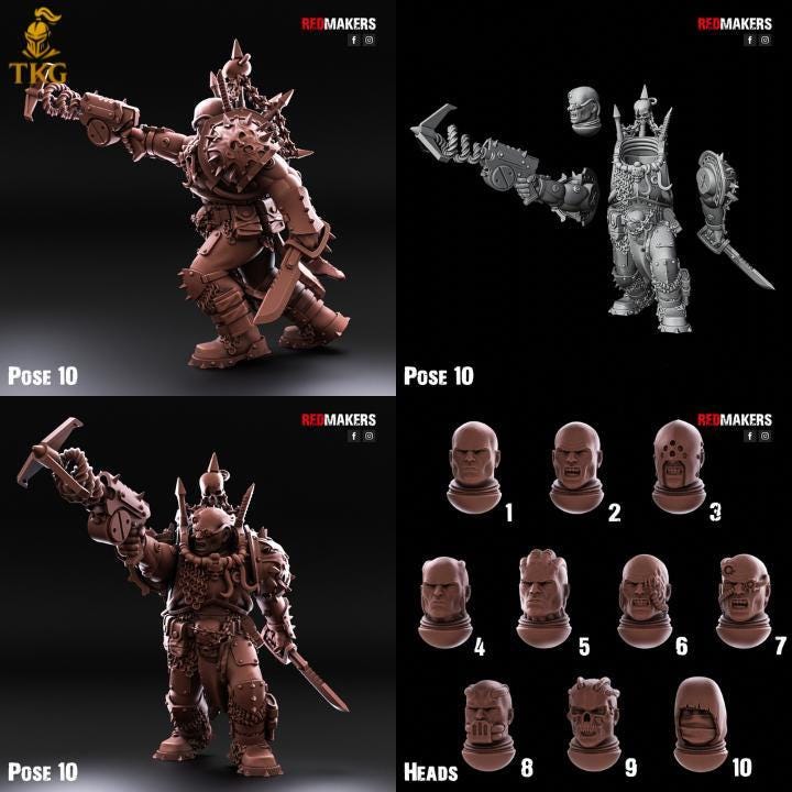 Renegade Scouts Kill Squad by Red Makers | 3D printed Tabletop Miniatures