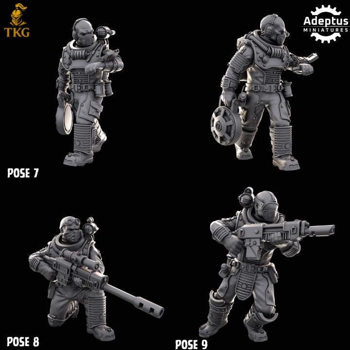 The Hiveborne Kill Squad by Adeptus Miniatures | 3D printed Tabletop Miniatures