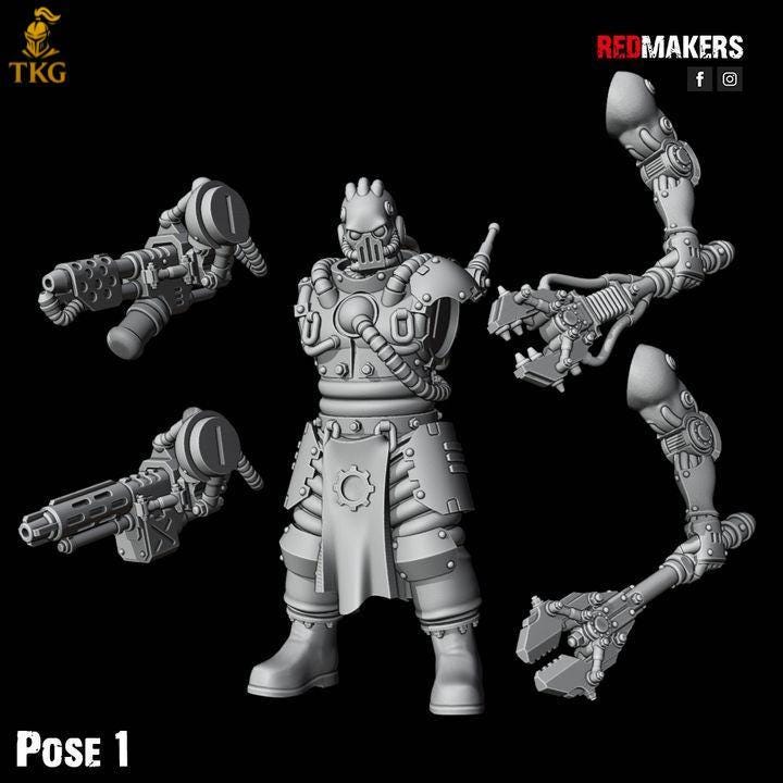 Omniforge Kill Squad by Red Makers | 3D printed Tabletop Miniatures