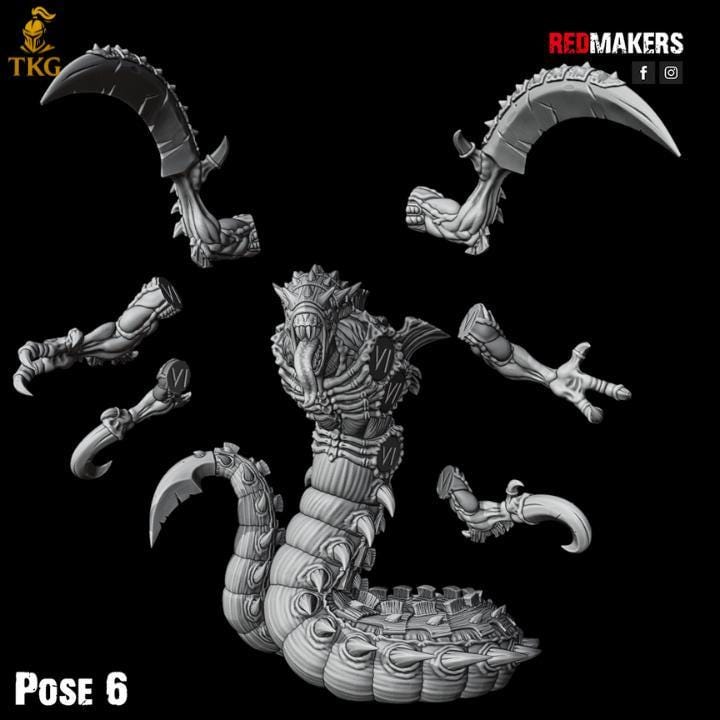 Swarnids by Red Makers | 3D printed Tabletop Miniatures