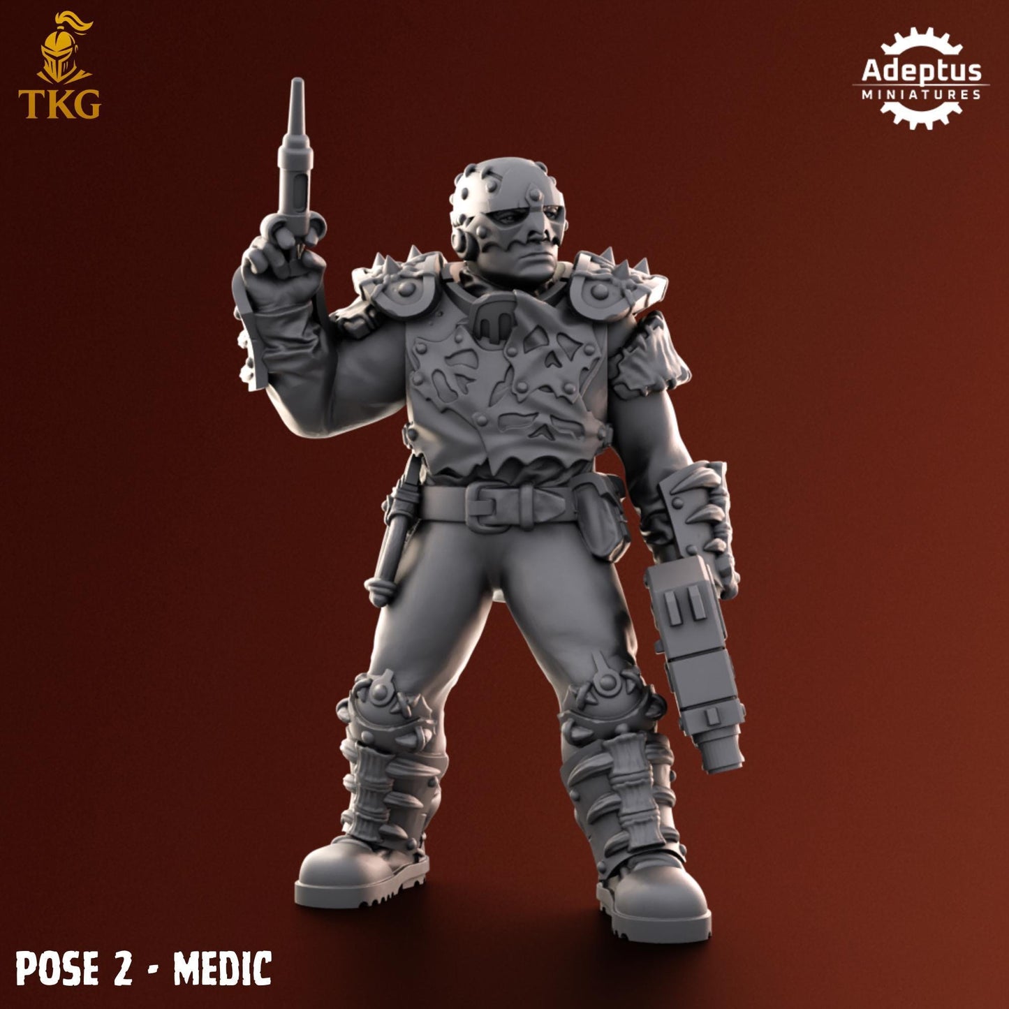 Rotmark Legion Command Squad by Adeptus Miniatures | 3D printed Tabletop Miniatures