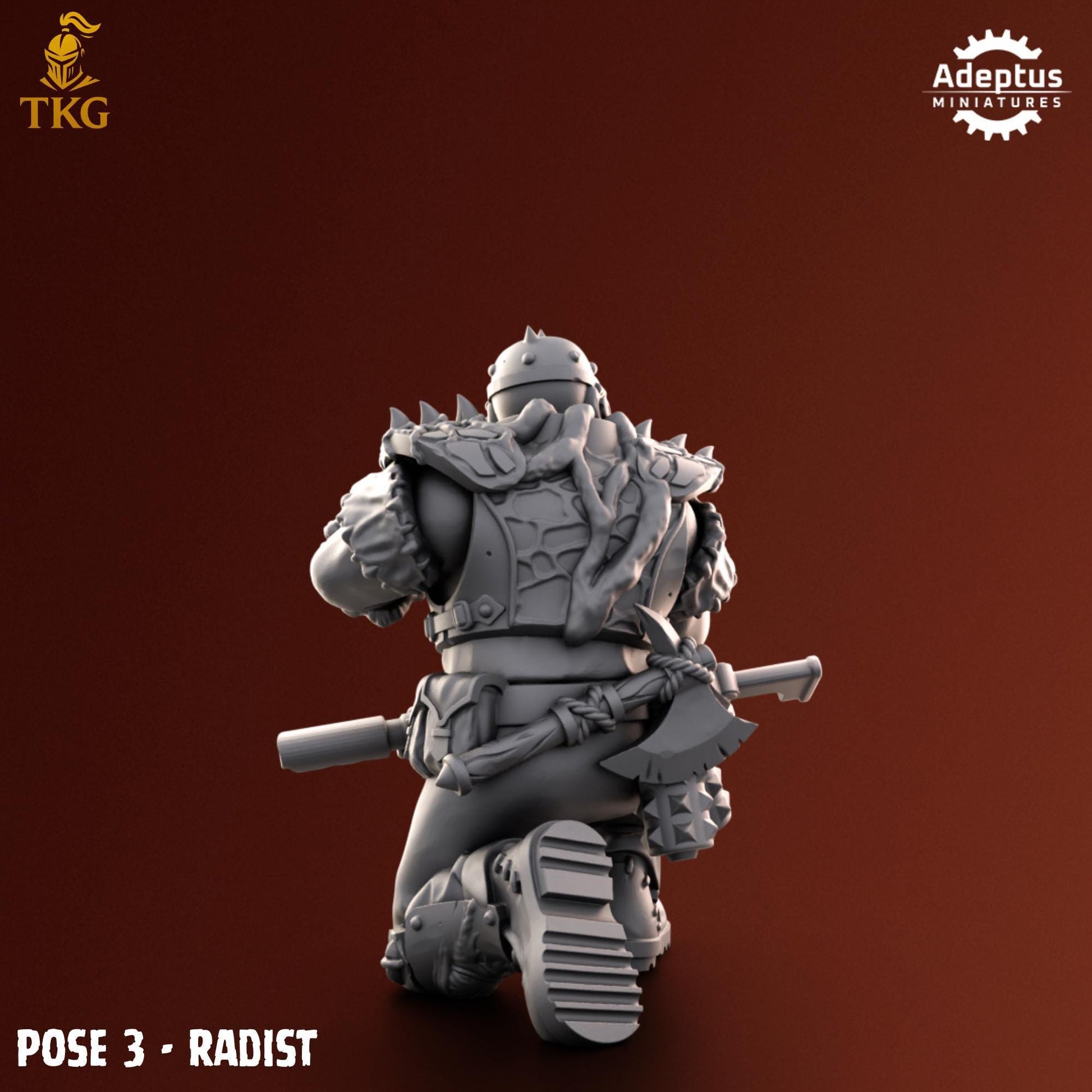 Rotmark Legion Command Squad by Adeptus Miniatures | 3D printed Tabletop Miniatures