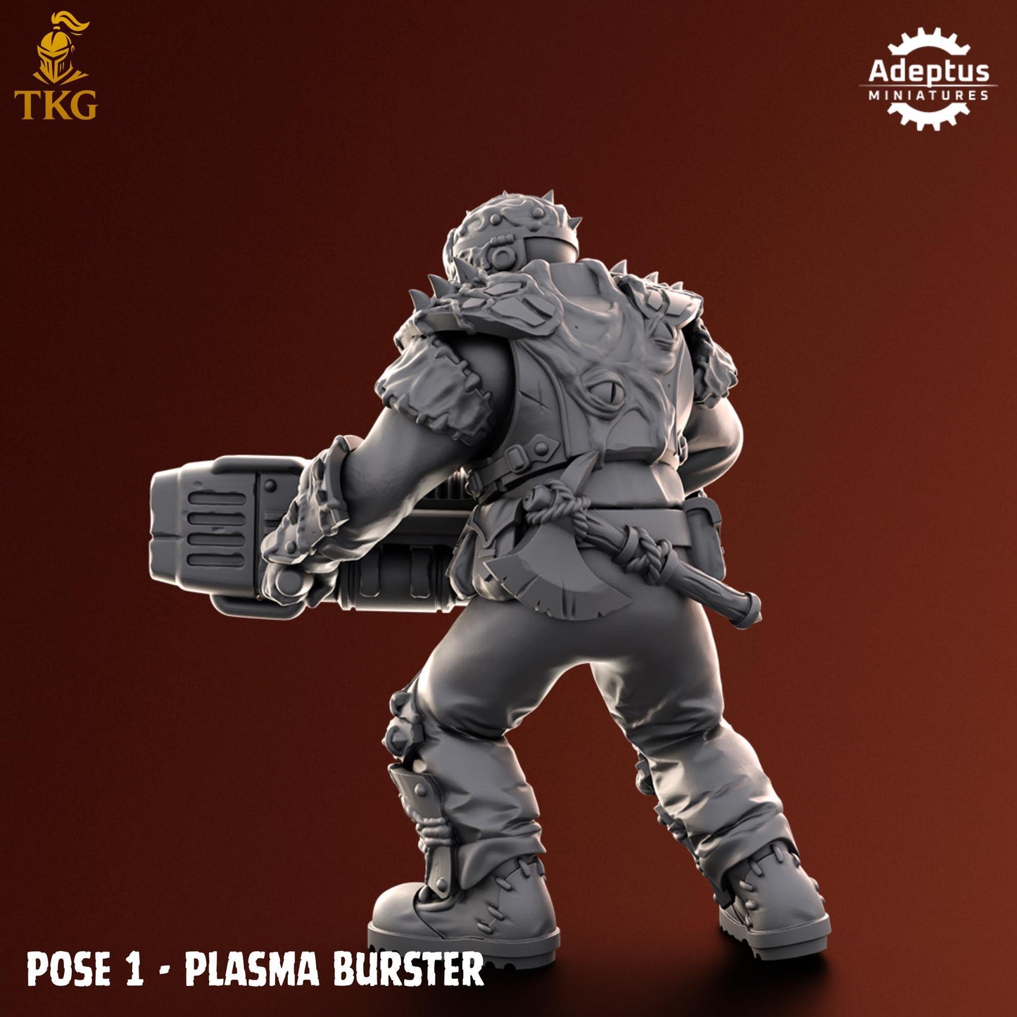 Rotmark Legion Special Weapons Team by Adeptus Miniatures | 3D printed Tabletop Miniatures