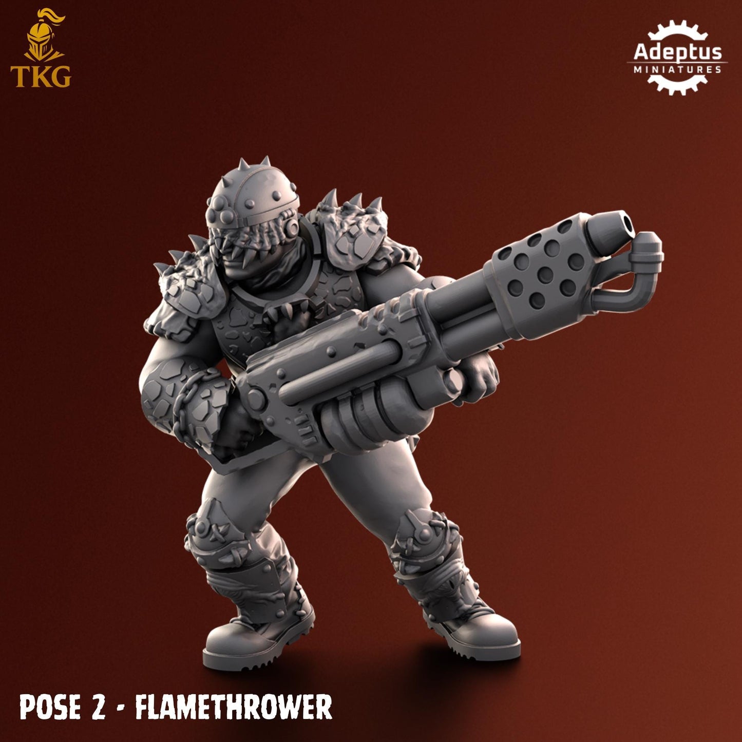 Rotmark Legion Special Weapons Team by Adeptus Miniatures | 3D printed Tabletop Miniatures