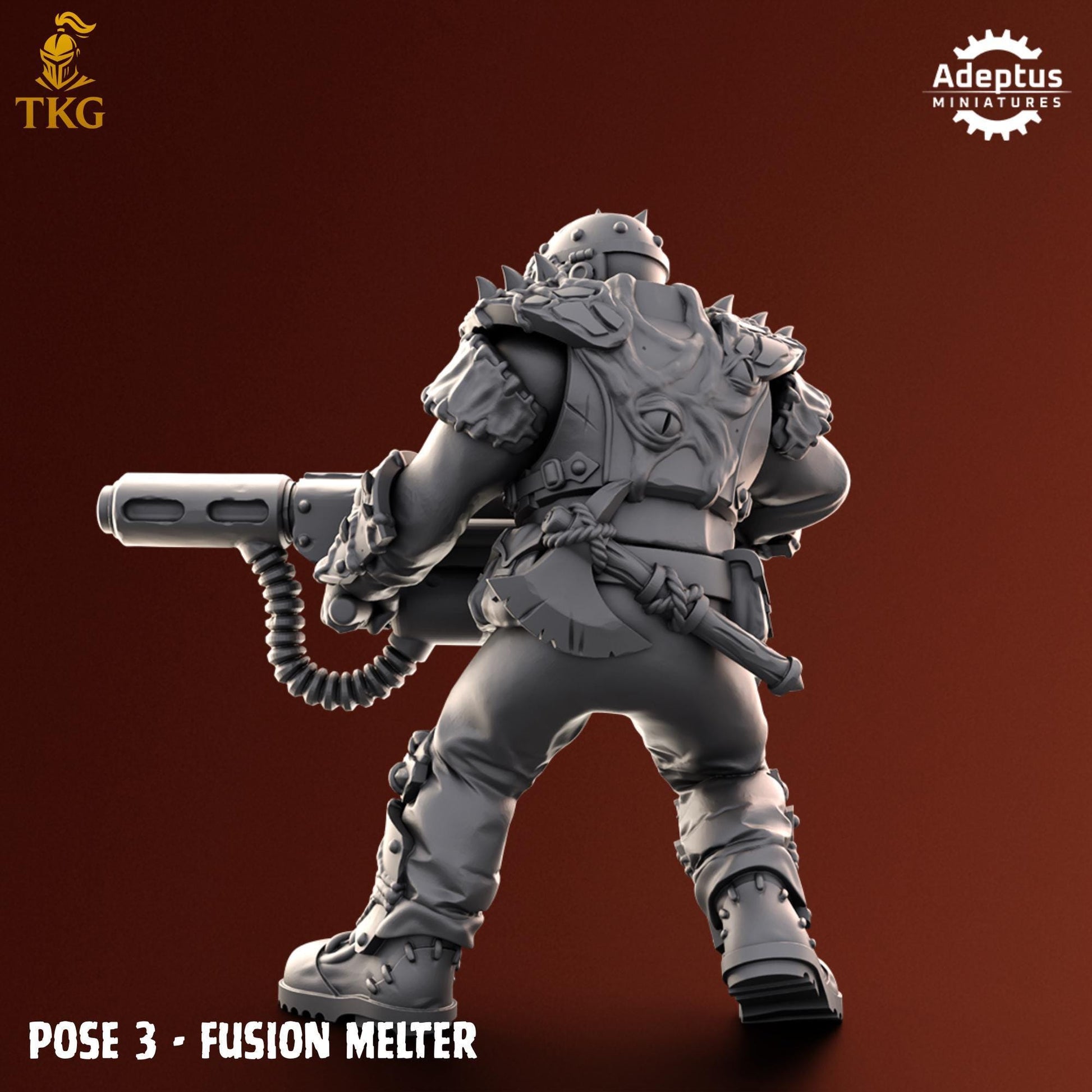 Rotmark Legion Special Weapons Team by Adeptus Miniatures | 3D printed Tabletop Miniatures