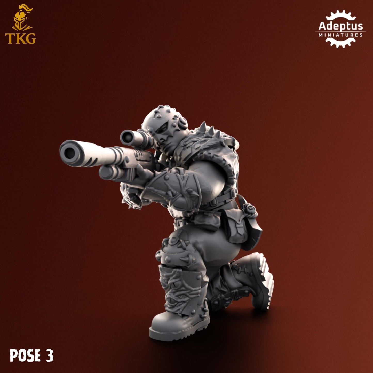 Rotmark Legion Snipers by Adeptus Miniatures | 3D printed Tabletop Miniatures