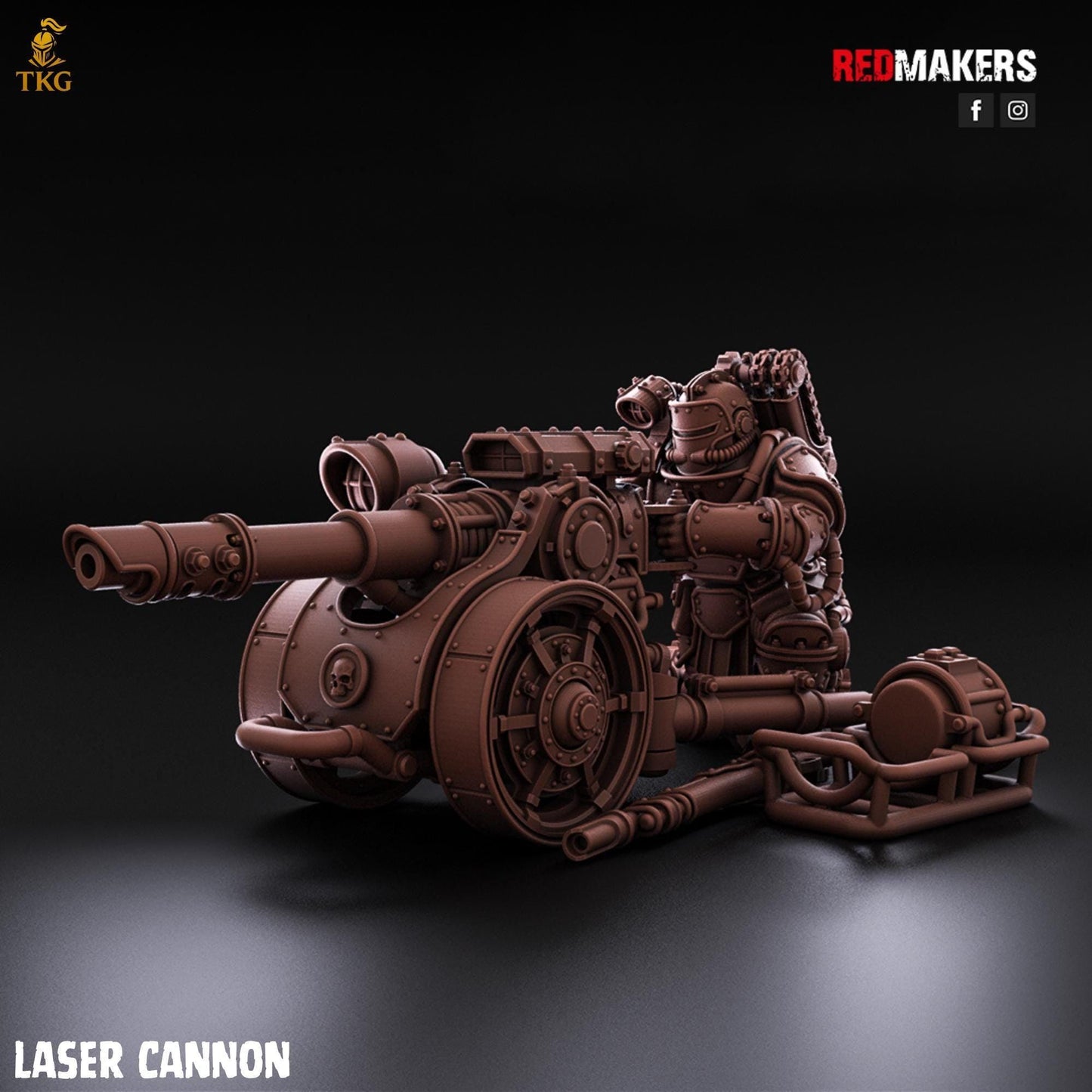 Solar Guard - Heavy Support Squad Classic by Red Makers | 3D printed Tabletop Miniatures