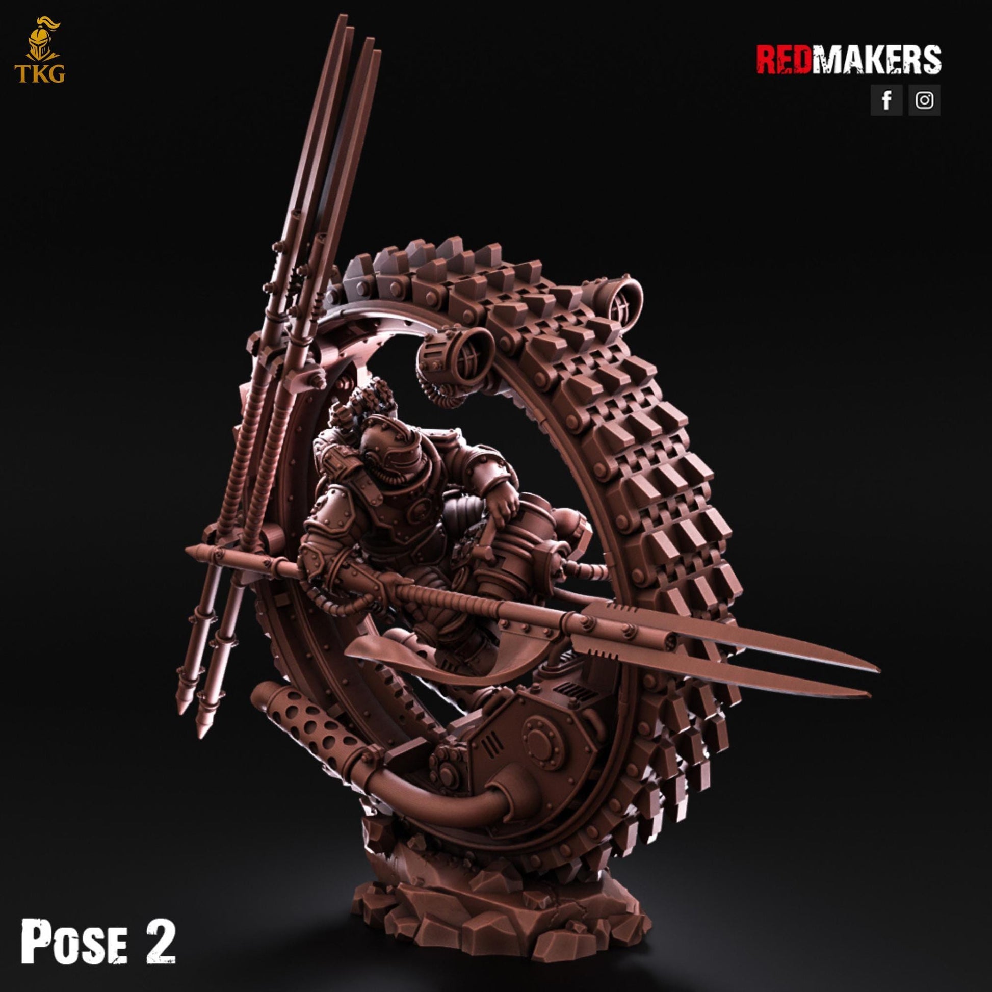 Riders of the Imperial Force by Red Makers | 3D printed Tabletop Miniatures