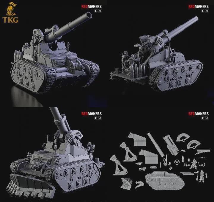 Self Propelled Artillery — Imperial Force by Redmakers | 3D Printed Tabletop Miniatures