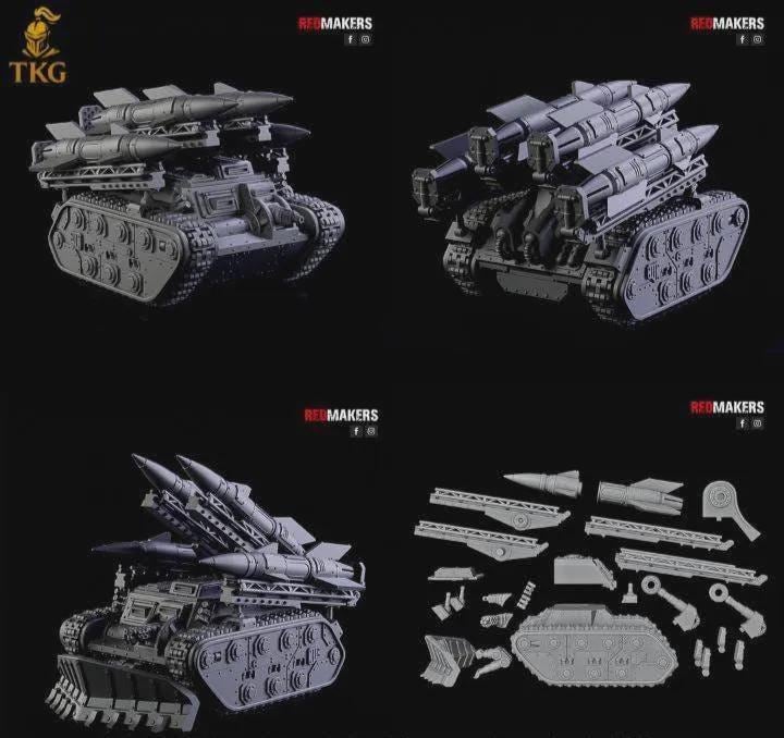 Self Propelled Artillery — Imperial Force by Redmakers | 3D Printed Tabletop Miniatures