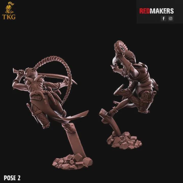 The Silent Masque Kill Squad by Red Makers | 3D printed Tabletop Miniatures