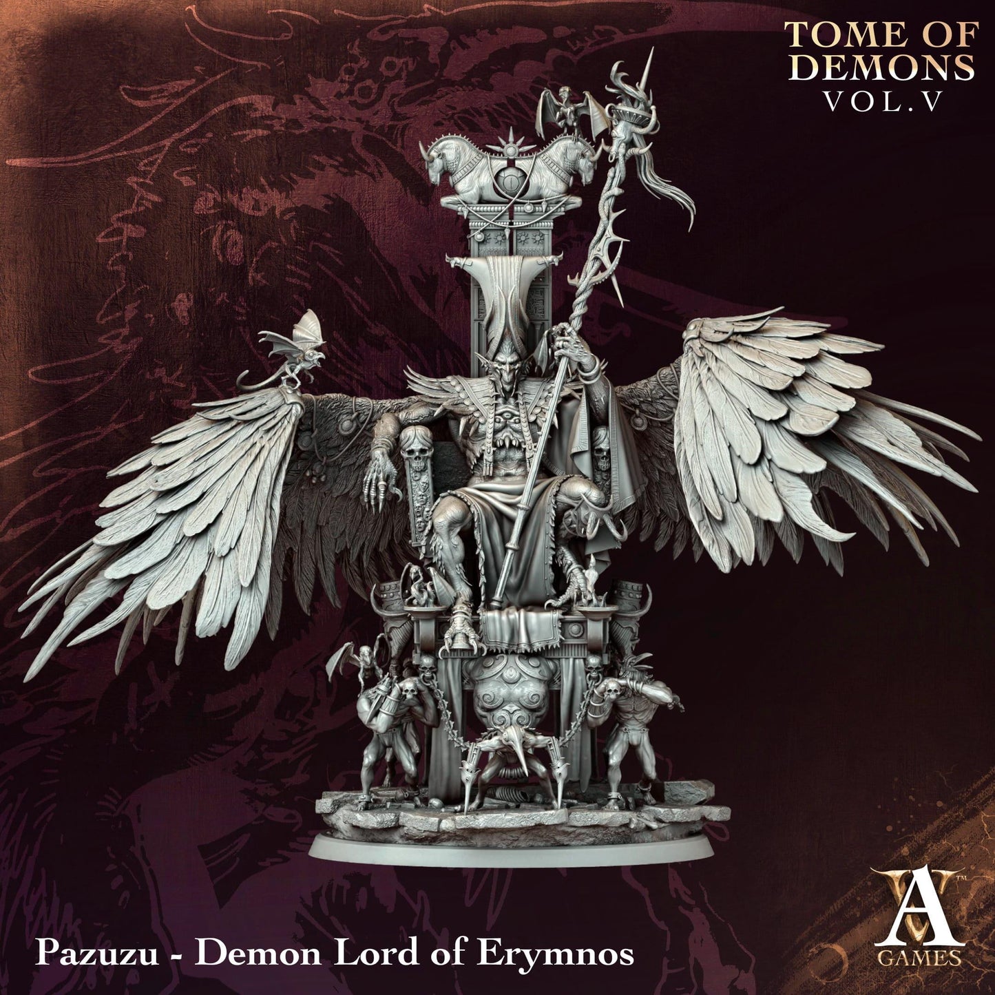 Tome of Demons- Vol. V by ArchvillainGames | 3D Printed Miniatures