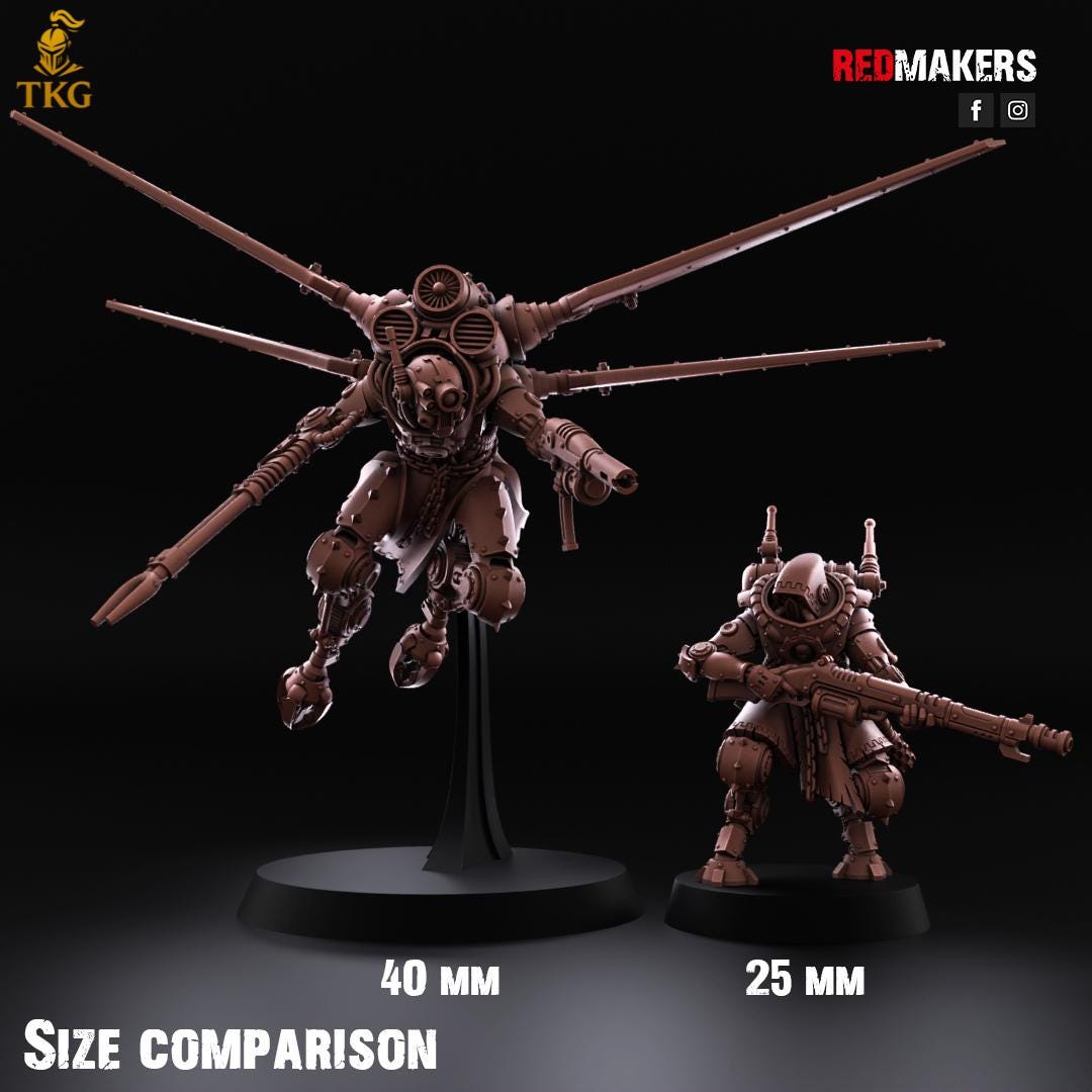 Omniforge Skyterax by RedMakers | 3D Printed Tabletop Miniatures