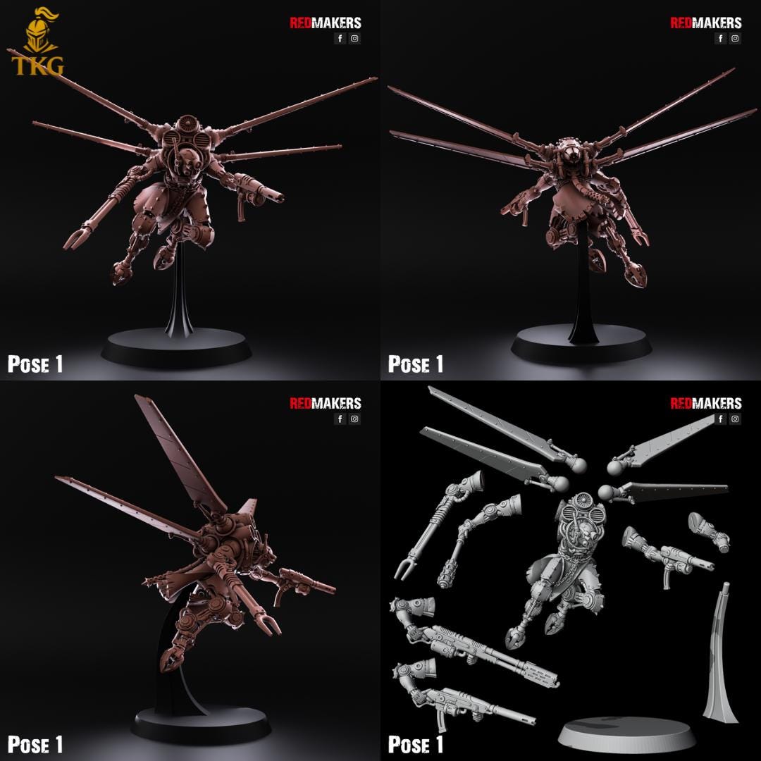 Omniforge Skyterax by RedMakers | 3D Printed Tabletop Miniatures