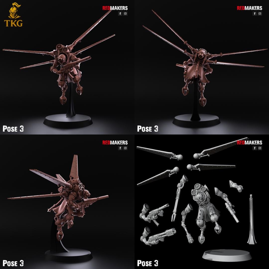 Omniforge Skyterax by RedMakers | 3D Printed Tabletop Miniatures
