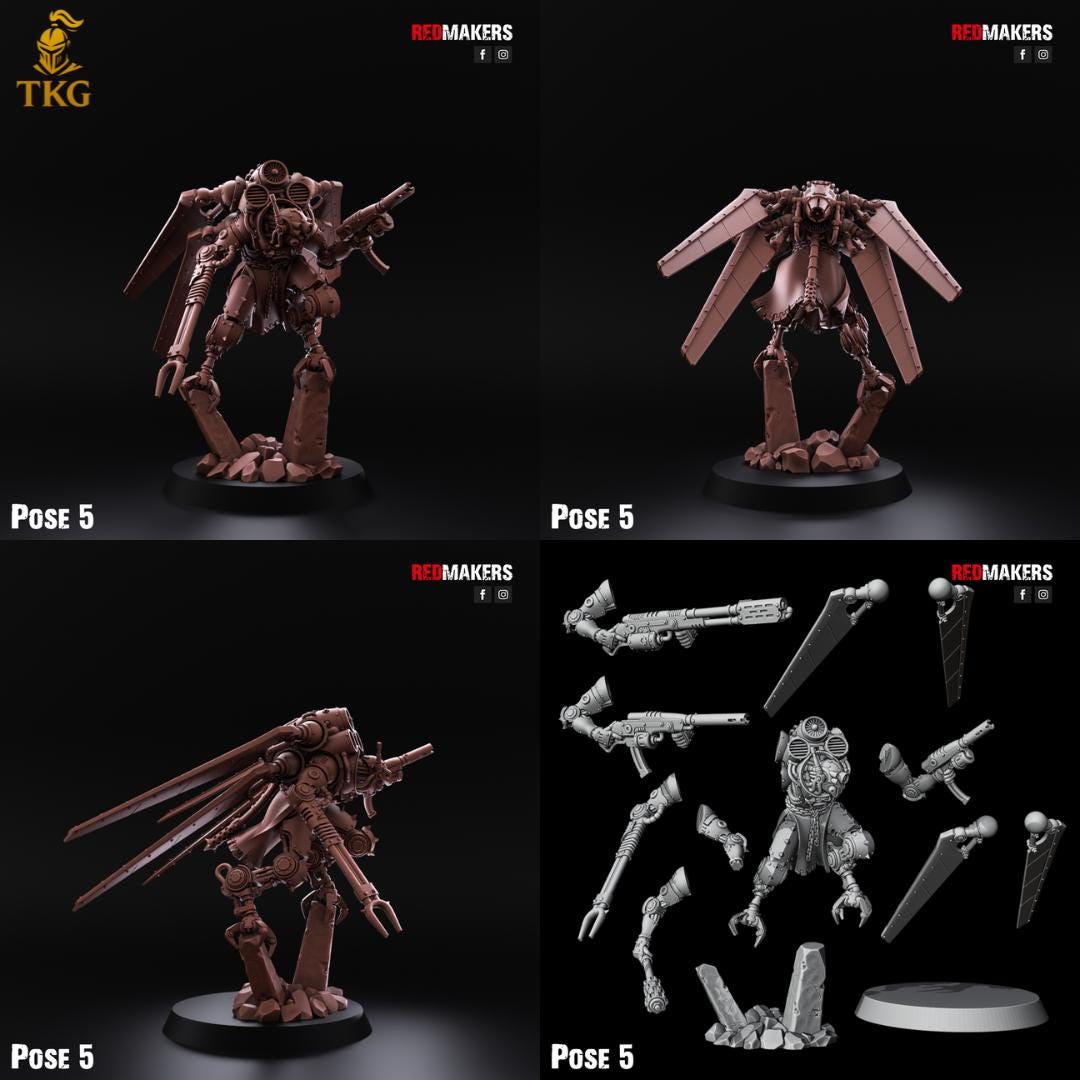 Omniforge Skyterax by RedMakers | 3D Printed Tabletop Miniatures