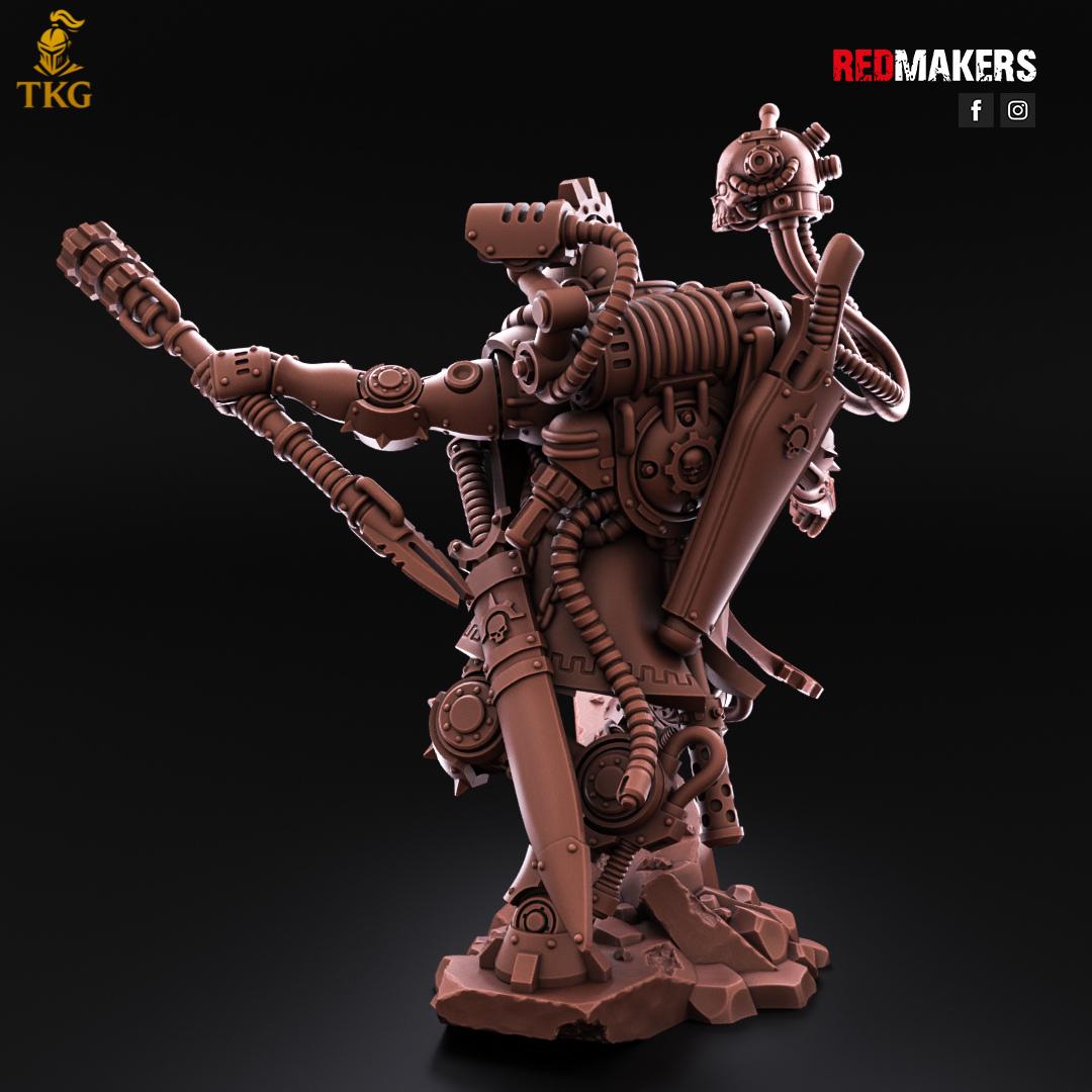 Omniforge Tech Marshal by RedMakers | 3D Printed Tabletop Miniatures