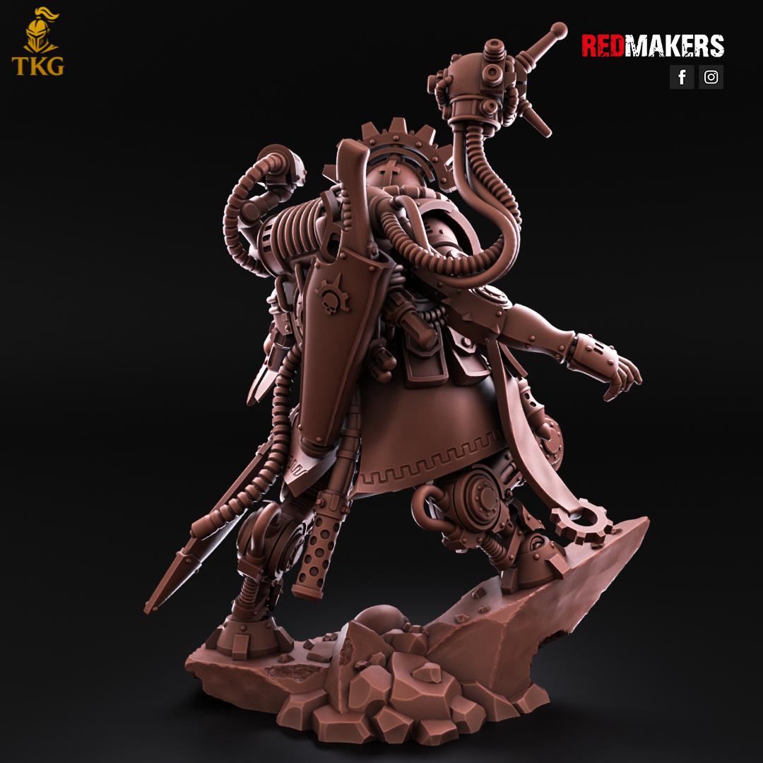 Omniforge Tech Marshal by RedMakers | 3D Printed Tabletop Miniatures