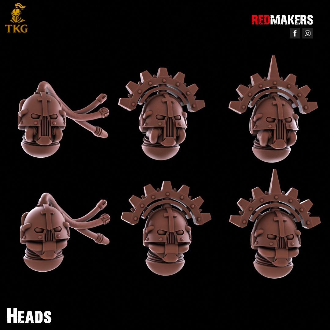 Omniforge Tech Marshal by RedMakers | 3D Printed Tabletop Miniatures