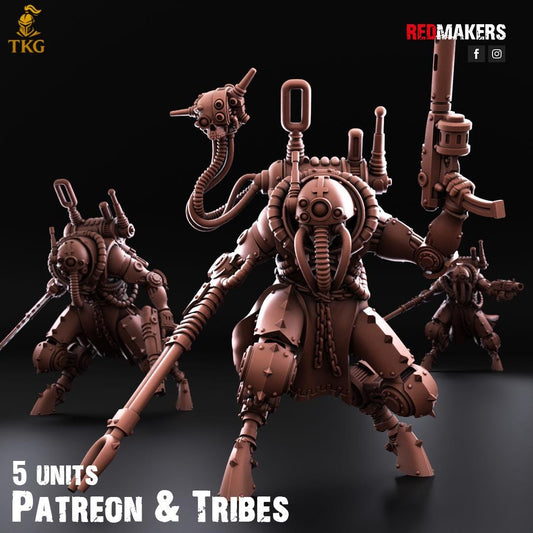 Omniforge Phantom Reapers by RedMakers | 3D Printed Tabletop Miniatures