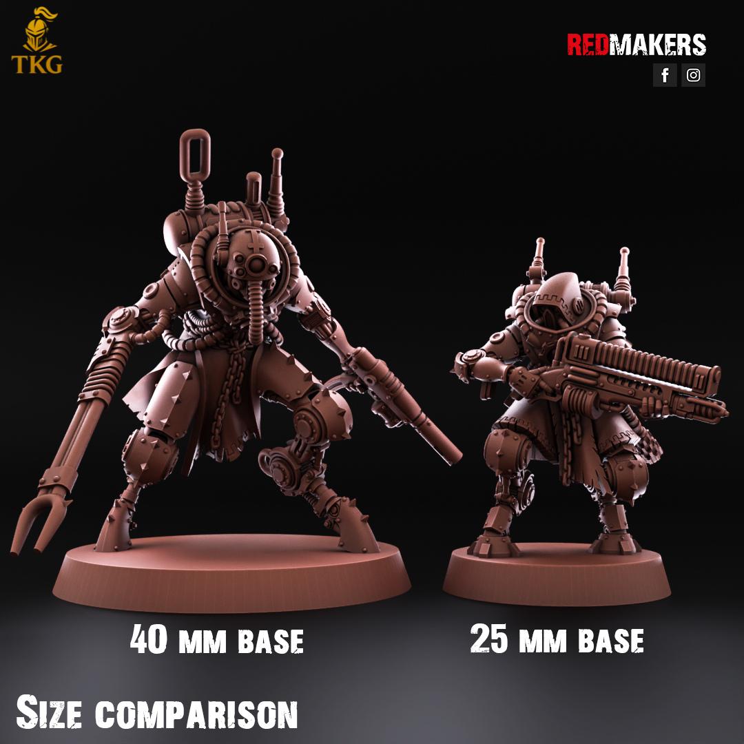 Omniforge Phantom Reapers by RedMakers | 3D Printed Tabletop Miniatures