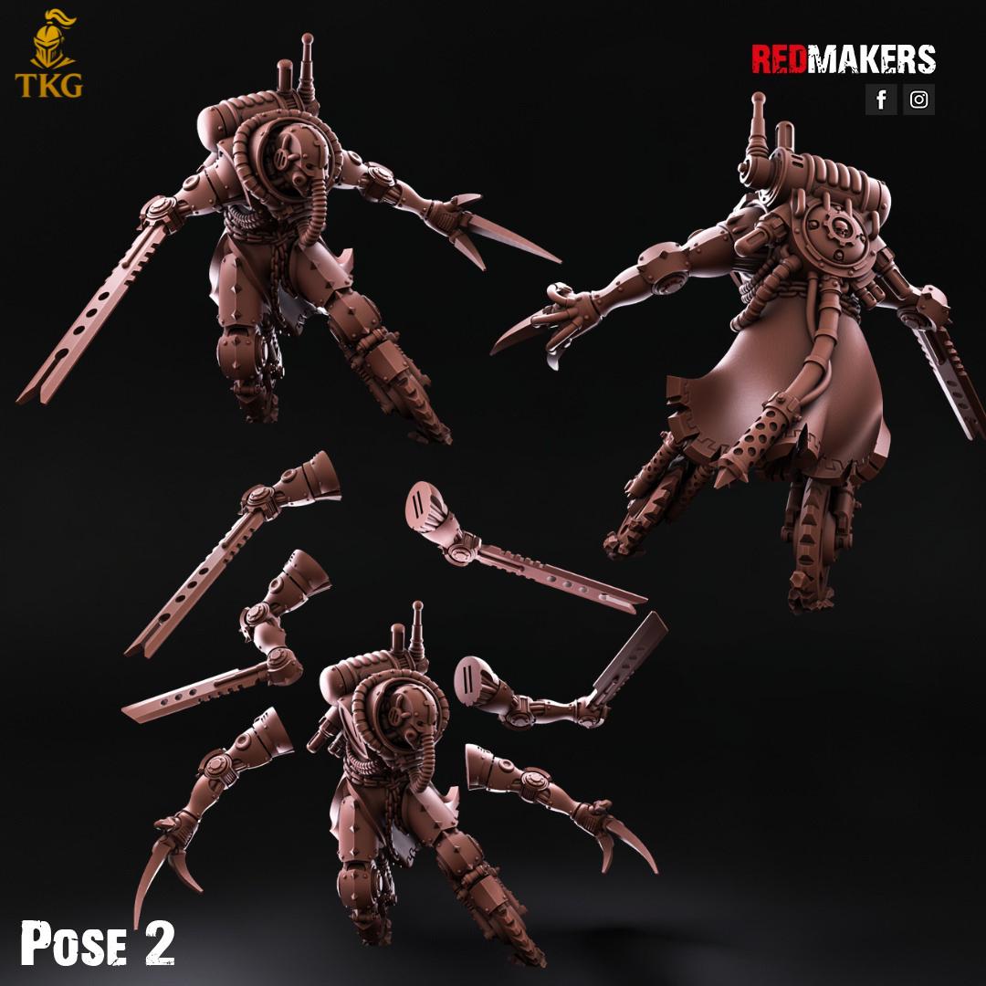 Omniforge Blade Reapers by RedMakers | 3D Printed Tabletop Miniatures