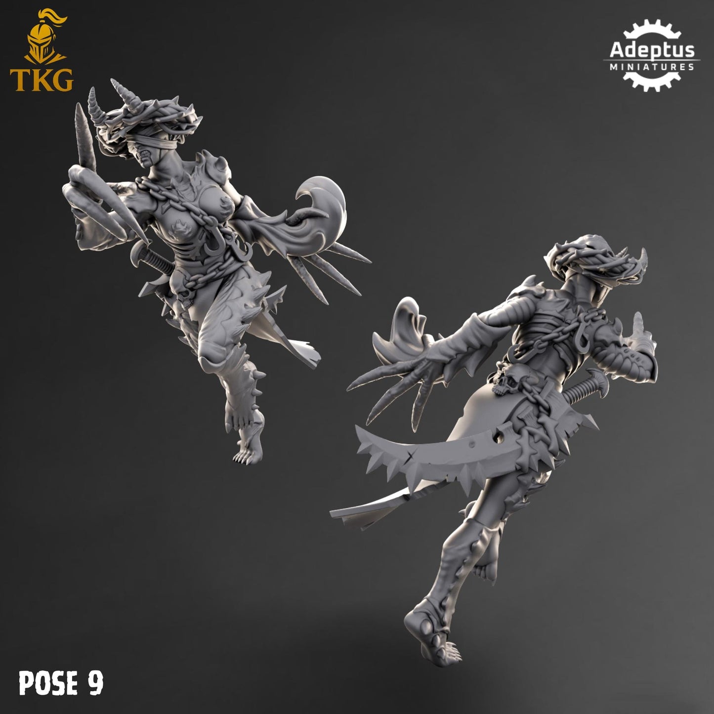 Umbral Stalkers Kill Squad by Adeptus Miniatures | 3D Printed Tabletop Miniatures