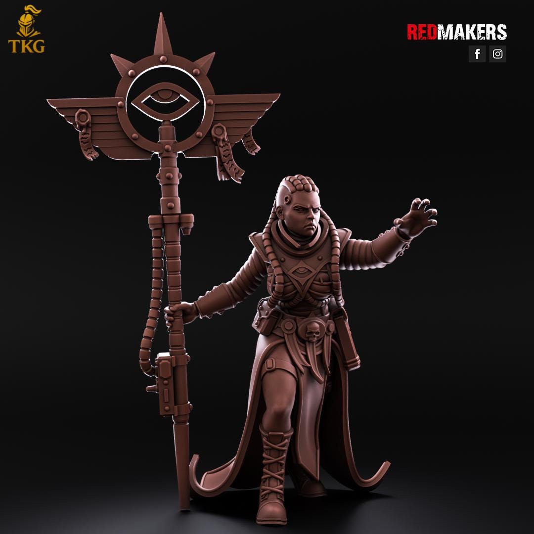 Psychic Operatives - Imperial Force by RedMakers | 3D Printed Tabletop Miniatures