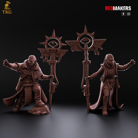 Psychic Operatives - Imperial Force by RedMakers | 3D Printed Tabletop Miniatures