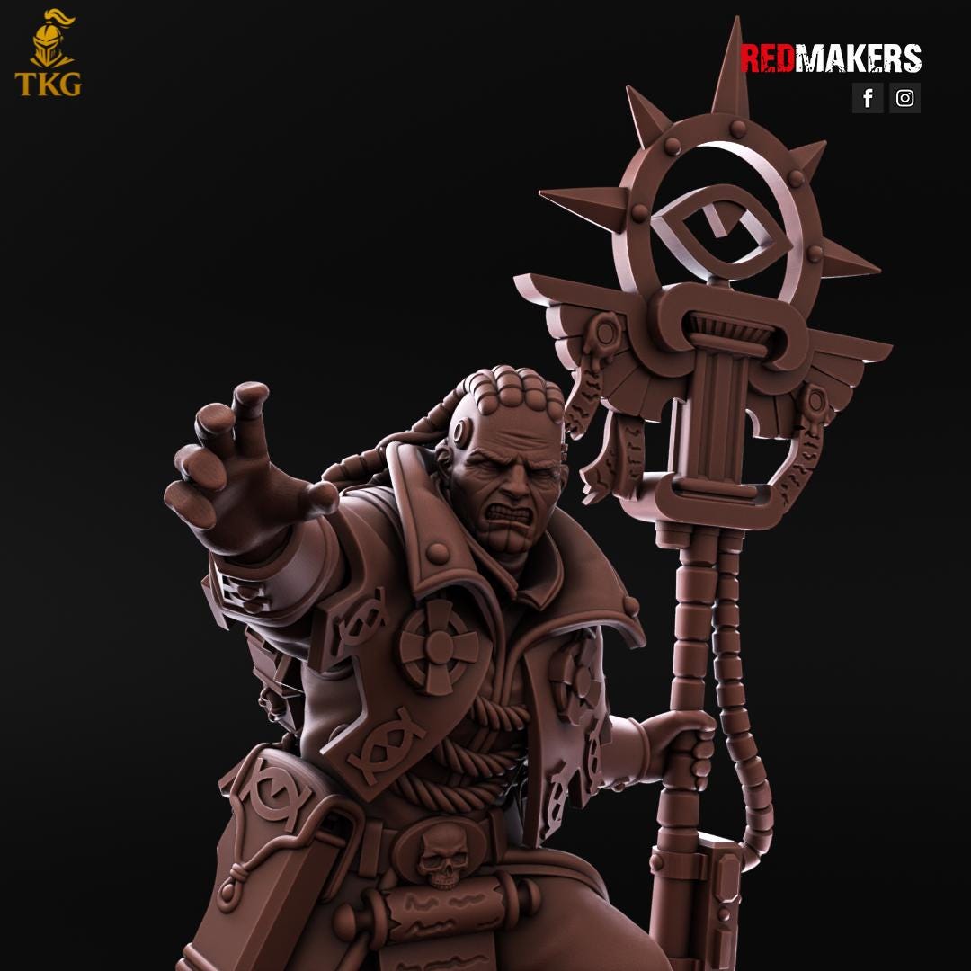 Psychic Operatives - Imperial Force by RedMakers | 3D Printed Tabletop Miniatures