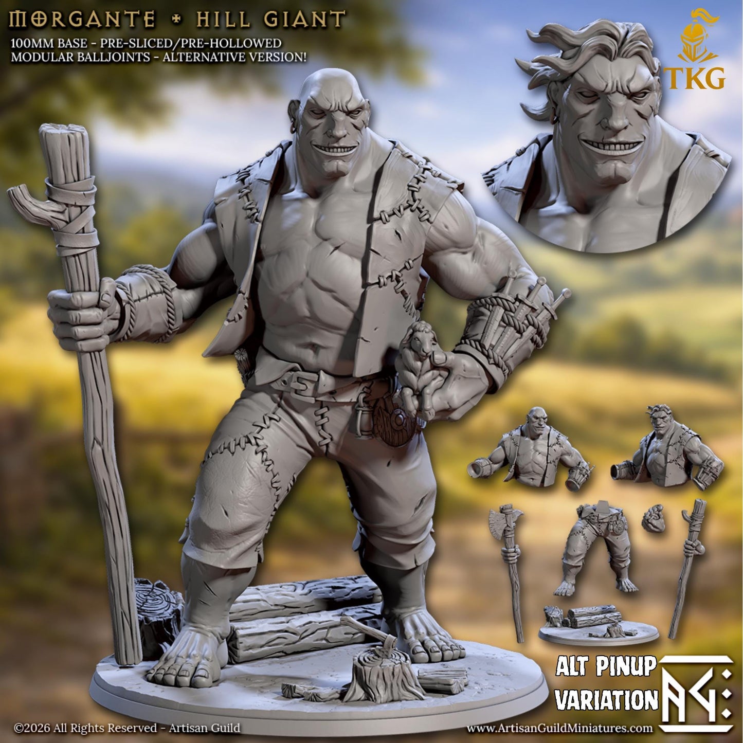 Villagers and Townsfolk by Artisan Guild | 3D Printed Miniatures | Fantasy Models