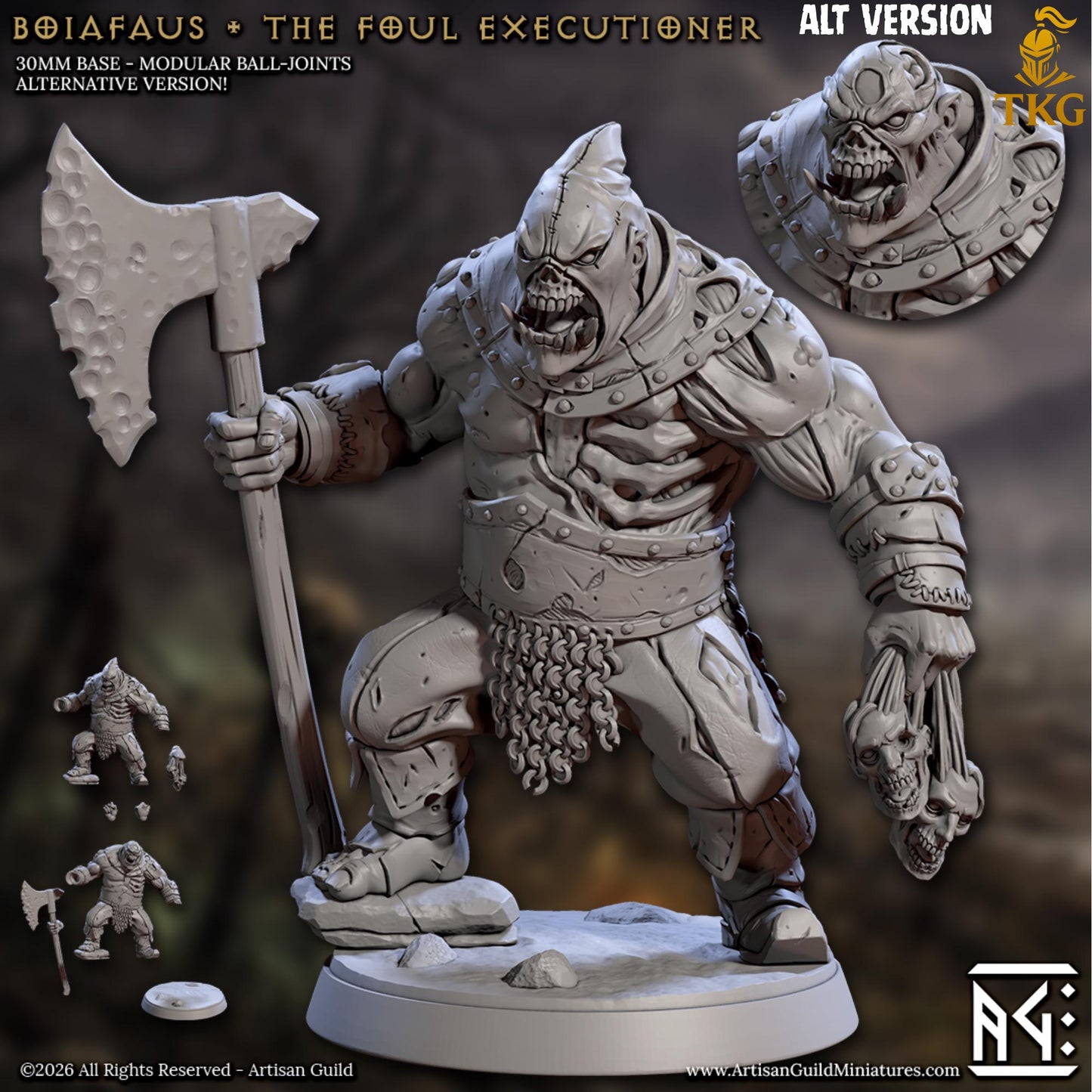 March of the Zombie Walkers by Artisan Guild | 3D Printed Miniatures | Fantasy Models