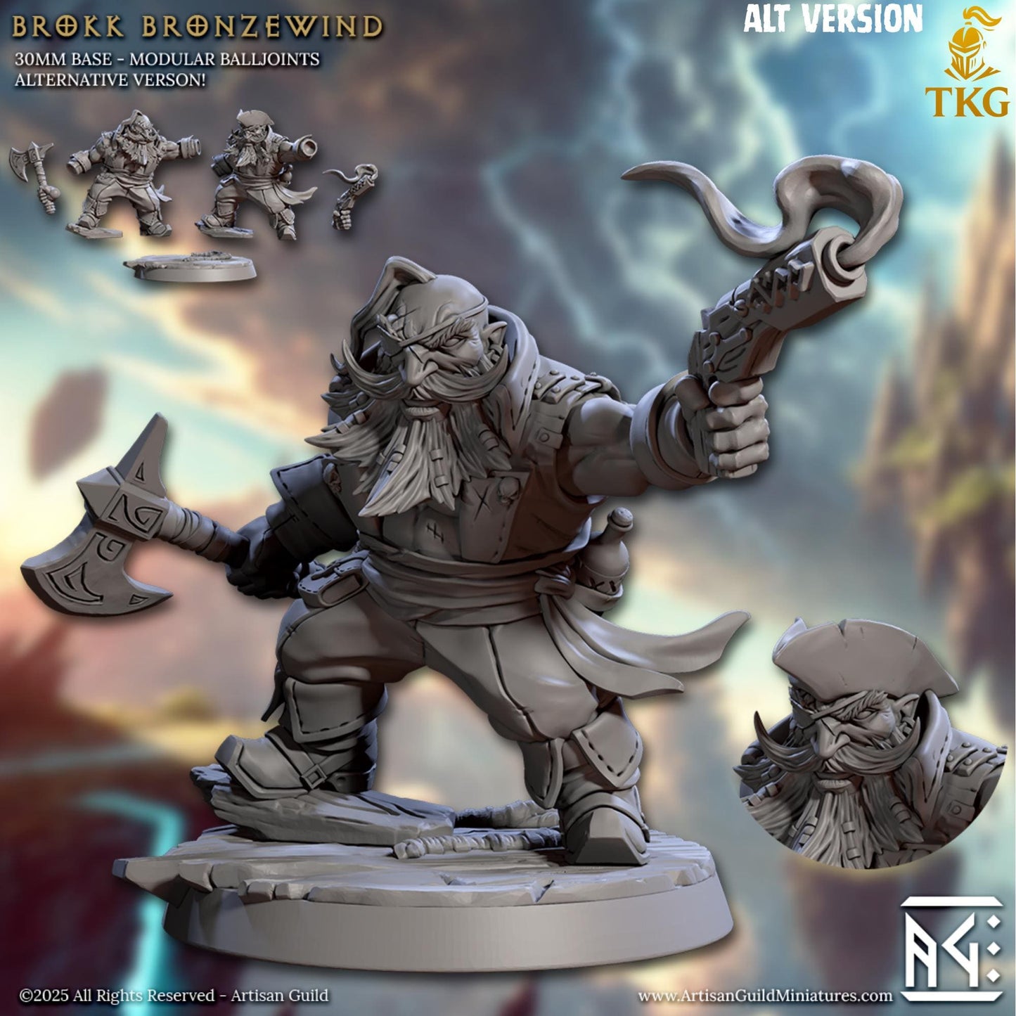 Raid at the Temple of Zephyria by Artisan Guild | 3D Printed Miniatures | Fantasy Models