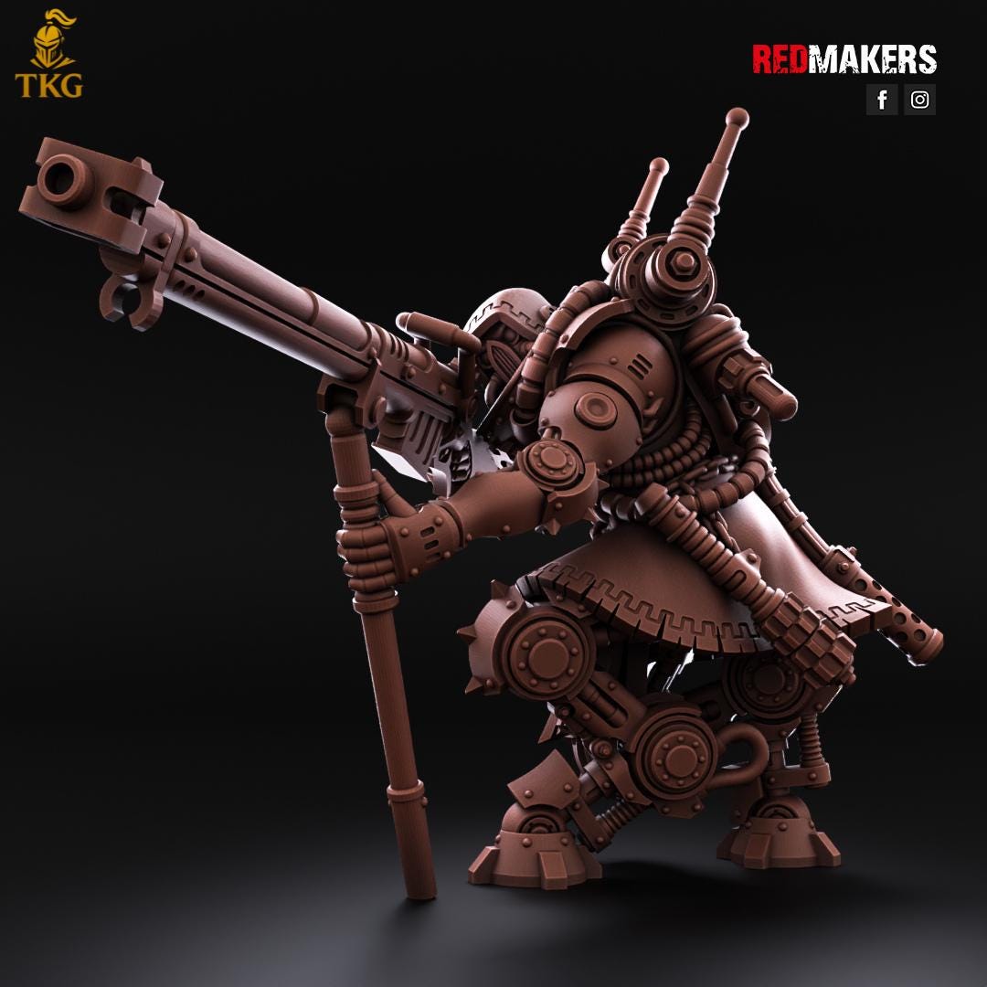 Omniforge Tech Rangers by RedMakers | 3D Printed Tabletop Miniatures