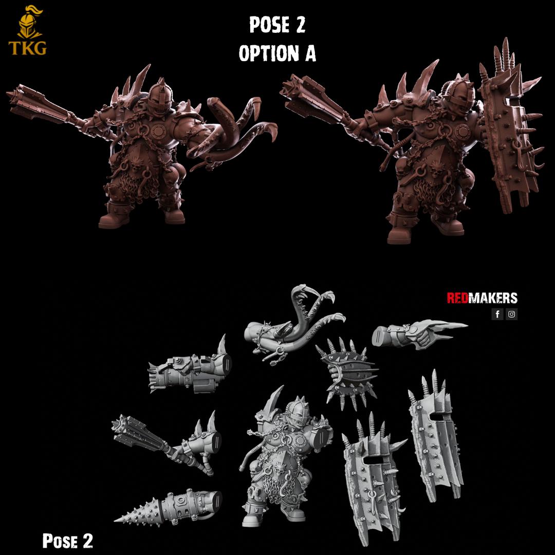 Heretics - Abhuman Giants by RedMakers | 3D printed Tabletop Miniatures