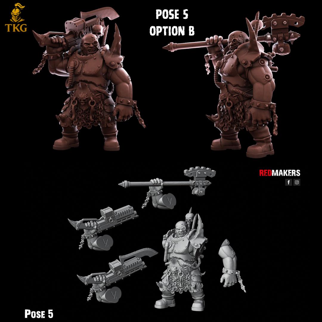 Heretics - Abhuman Giants by RedMakers | 3D printed Tabletop Miniatures