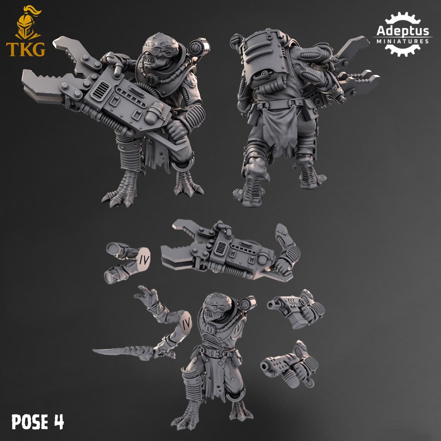 Aculyte Strain - The Hiveborne by Adeptus Miniatures | 3D printed Tabletop Miniatures