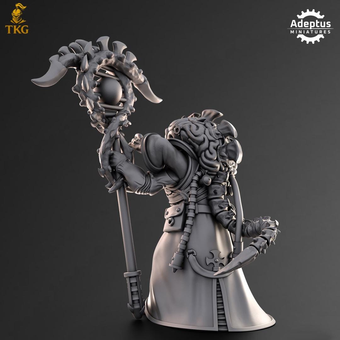 Echoseer - The Hiveborne by Adeptus Miniatures | 3D printed Tabletop Miniatures