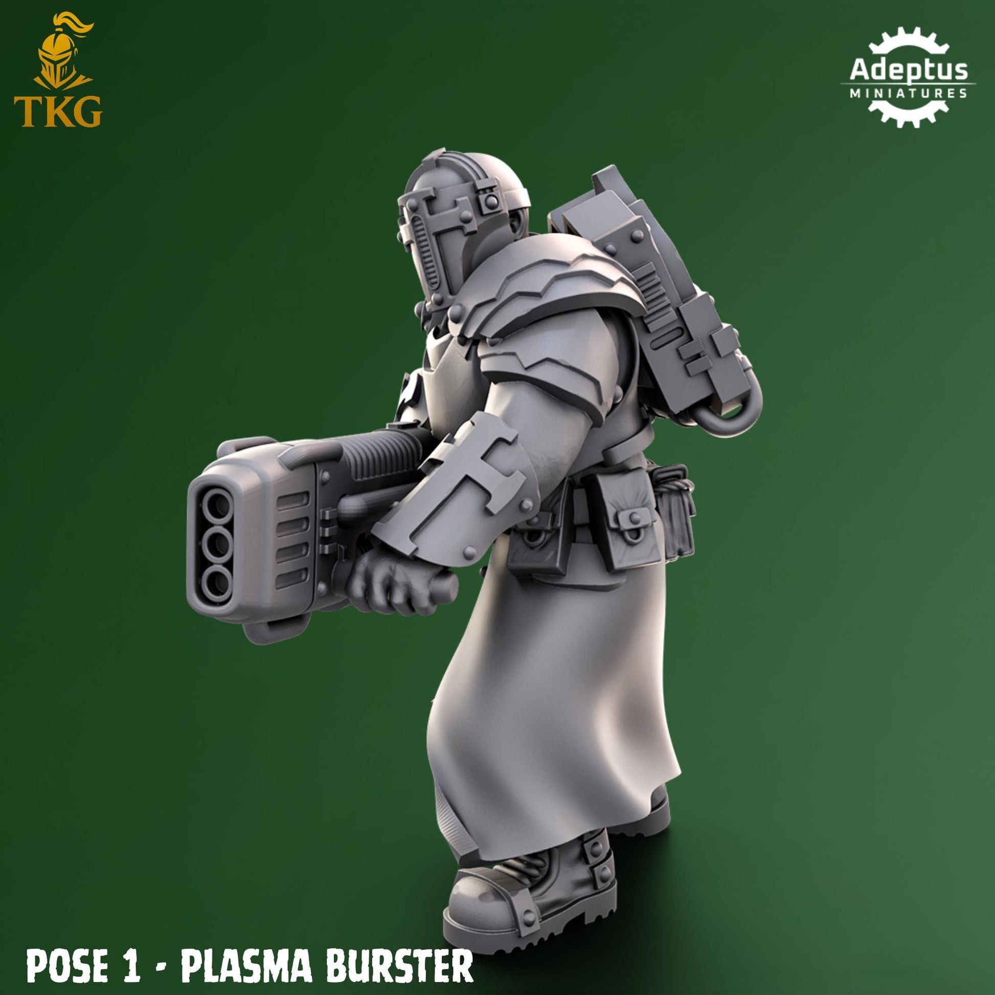 Crusaders Covenant Special Weapons Team by Adeptus Miniatures | 3D printed Tabletop Miniatures