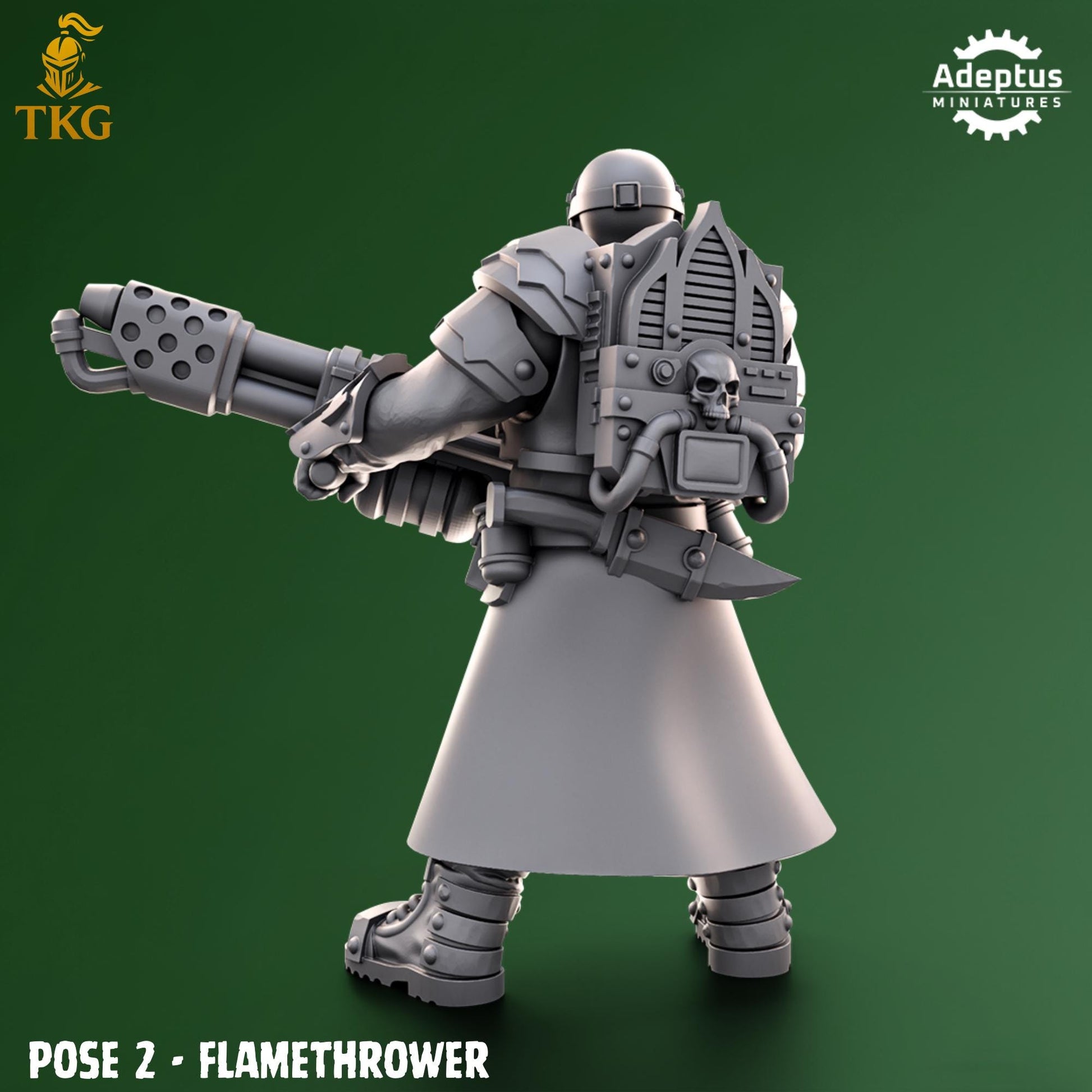 Crusaders Covenant Special Weapons Team by Adeptus Miniatures | 3D printed Tabletop Miniatures
