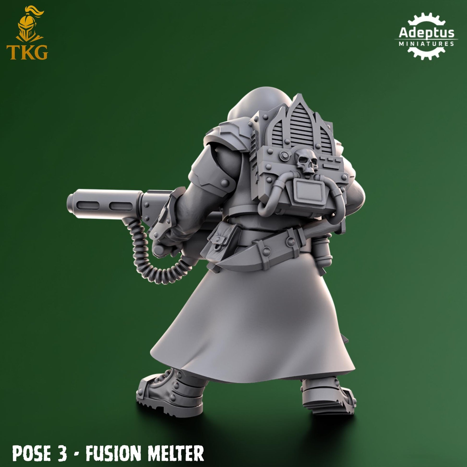 Crusaders Covenant Special Weapons Team by Adeptus Miniatures | 3D printed Tabletop Miniatures