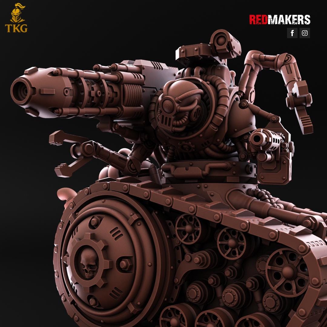 Omniforge Mech-Destroyers by RedMakers | 3D Printed Tabletop Miniatures