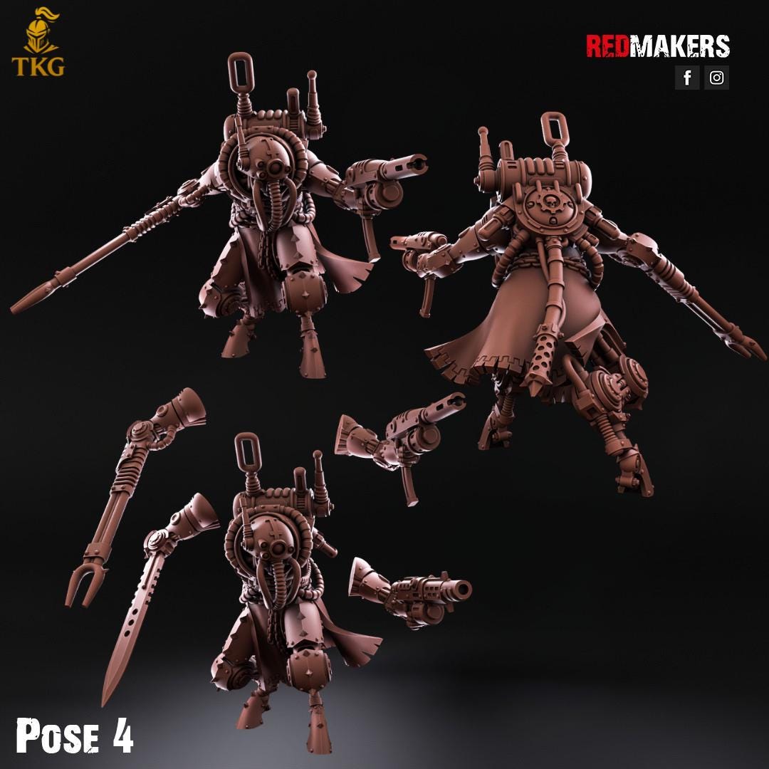 Omniforge Phantom Reapers by RedMakers | 3D Printed Tabletop Miniatures