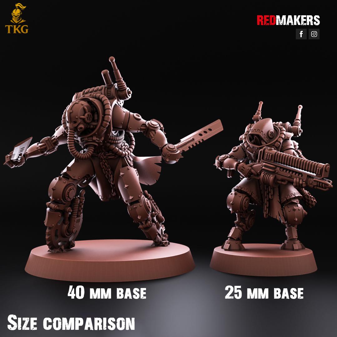 Omniforge Blade Reapers by RedMakers | 3D Printed Tabletop Miniatures