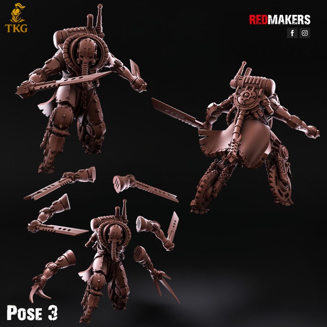 Omniforge Blade Reapers by RedMakers | 3D Printed Tabletop Miniatures