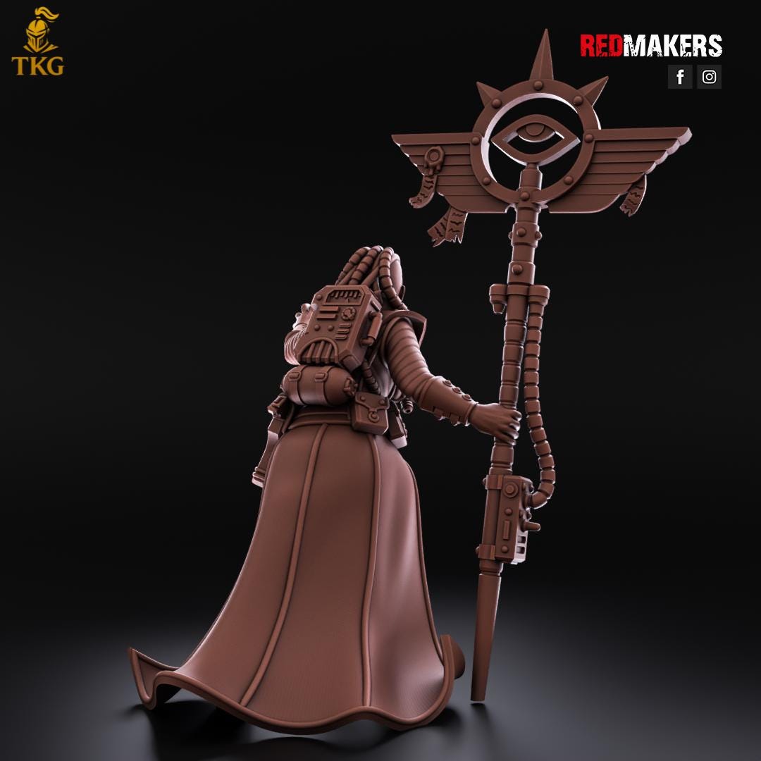 Psychic Operatives - Imperial Force by RedMakers | 3D Printed Tabletop Miniatures